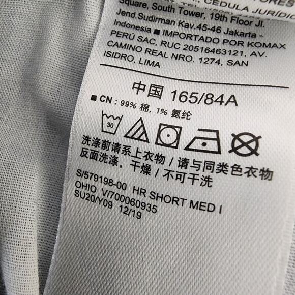 Old Navy Womens Jean Shorts 14 High Rise Super Slim Pocket Blue Denim Button Up - Picture 5 of 7